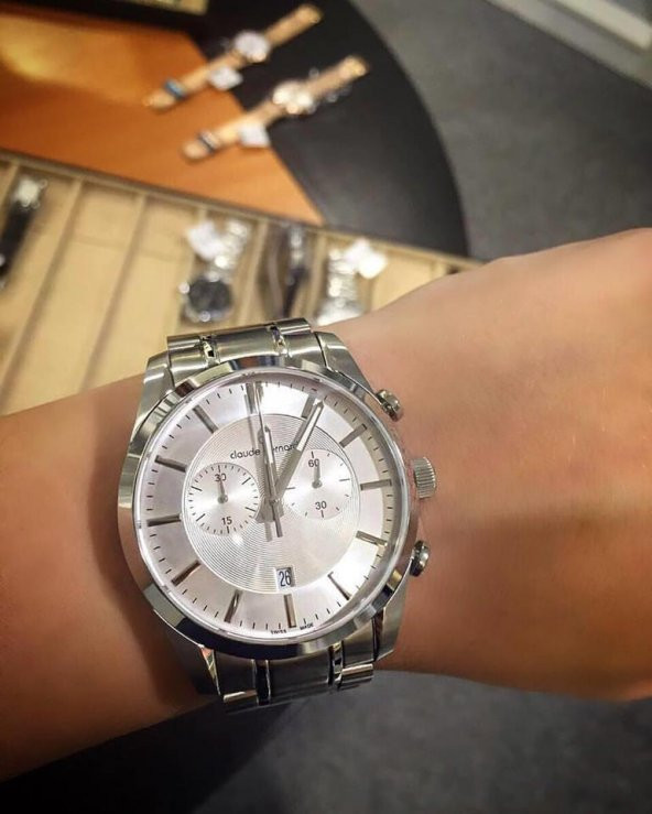 Claude Bernard 10104.3.AIN2 CLASSIC CHRONOGRAPH Erkek Kol Saati - 2