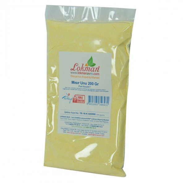 Mısır Unu 200 Gr Paket - 4