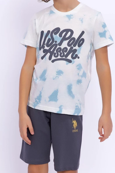 U.S. Polo Assn 1006 Erkek Çocuk Bermuda Takım - 3