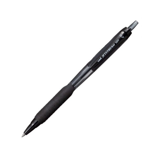 Uni-Ball Jetstream 101 0.7 Hızlı Yazı Kalemi Siyah (12 li)