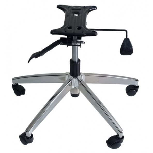 Oyun Koltuğu Yıldız Ayağı Çift Kol Mekanizma Çap 70 cm Siyah Pistonlu 150 kg - Resim 2