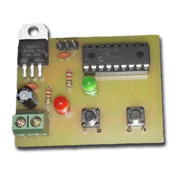 Pic16f628a ile Servo Motor Kontrol Devresi ürün görseli