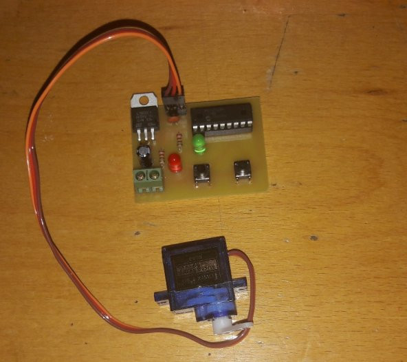 Pic16f628a ile Servo Motor Kontrol Devresi - Resim 4