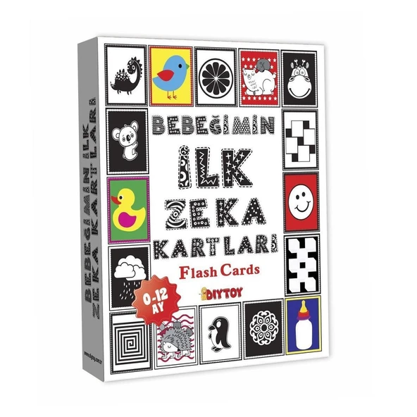 1369 Flash Cards Bebeğimin İlk Zeka Kartları -Dıytoy - 1