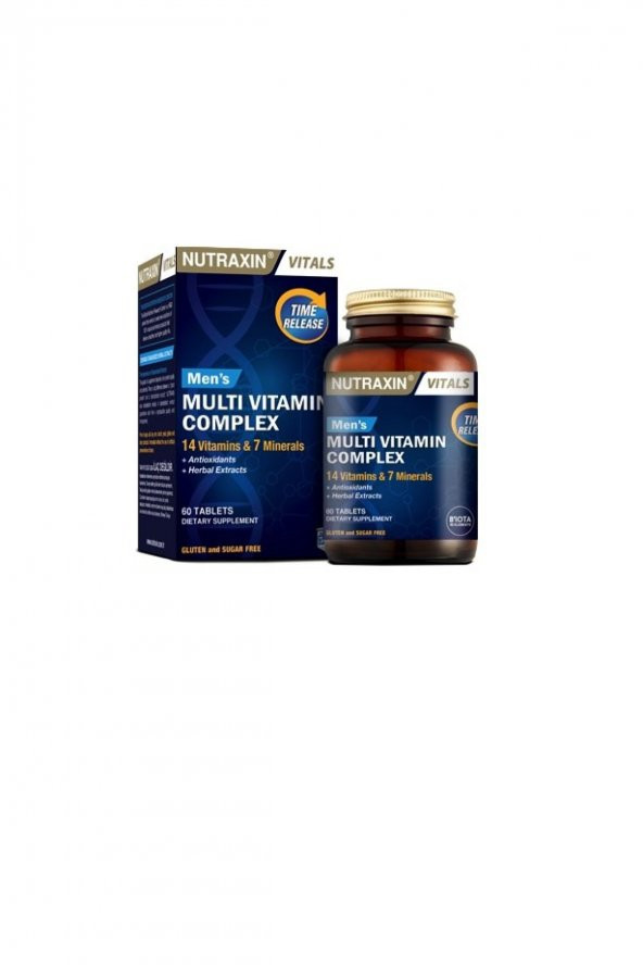 Multivitamin & Mineral Complex For Men 60 Tablet