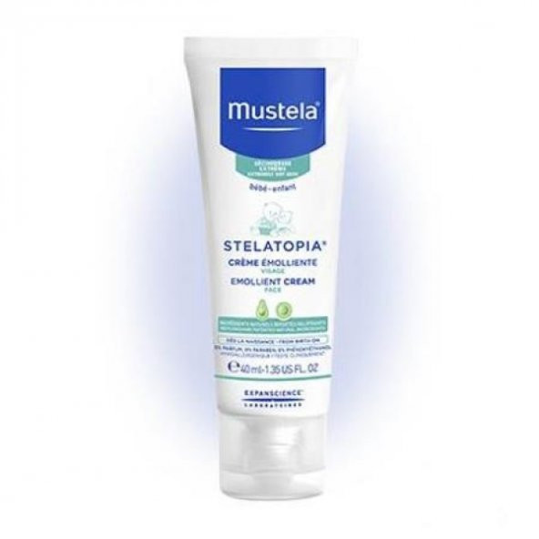 Mustela Stelatopia Emollient Face Cream 40 ml
