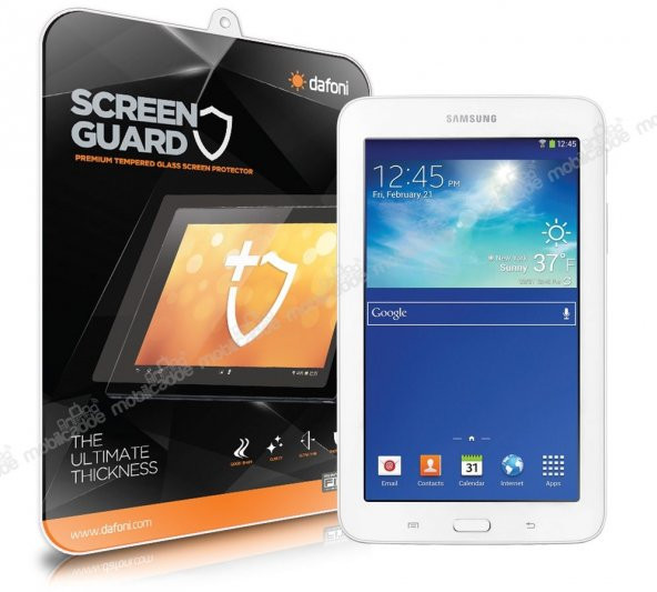 Dafoni Samsung Galaxy Tab 3 Lite 7.0 Tablet Cam Ekran Koruyucu