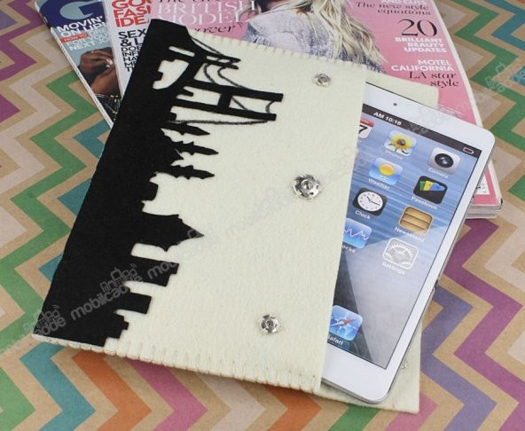 Universal İstanbul Small Tablet Keçe Kılıf - 5