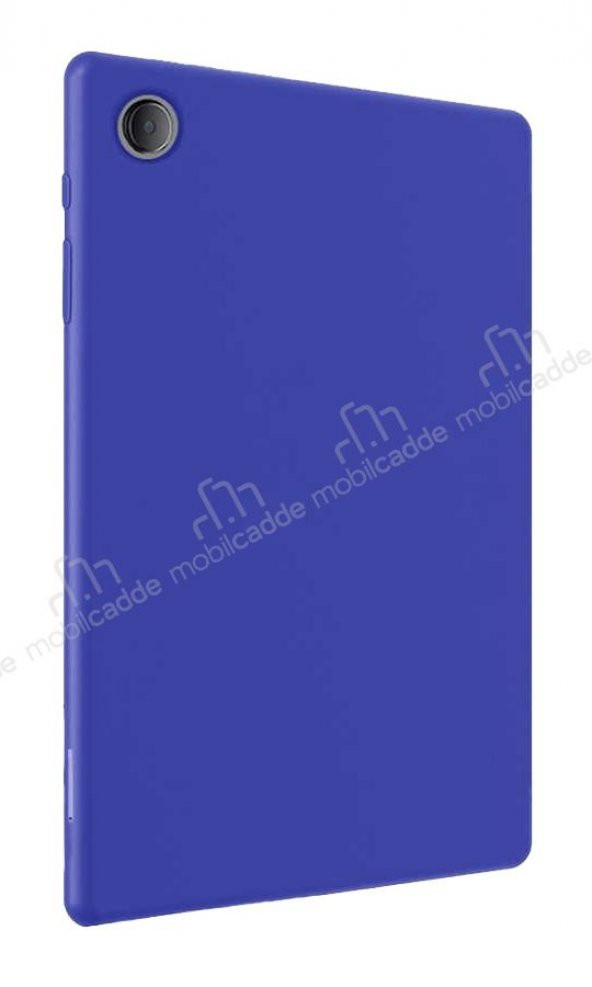 Samsung Galaxy Tab A8 10.5 2021 X200 Tablet Mavi Silikon Kılıf