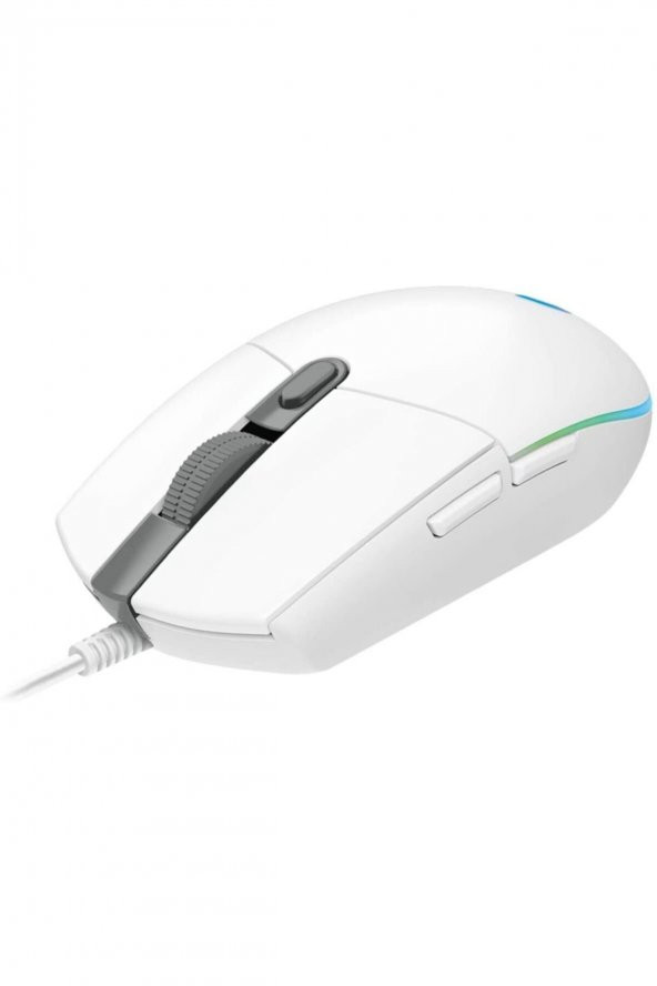 Logitech G102 Beyaz Lightsync Gaming Mouse + Oem Gaming Mouse Pad 40x30cm - 2