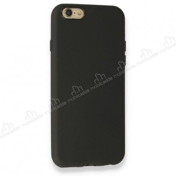 iPhone 6 / 6S Siyah Silikon Kılıf - 2