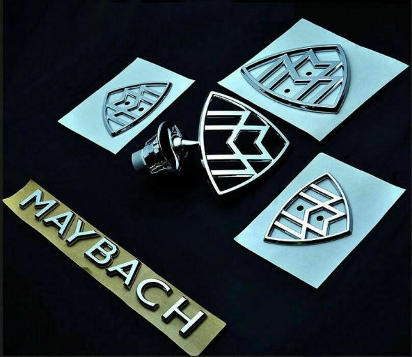 Mercedes Maybach S Class Kaput ve Bagaj Logosu - 1