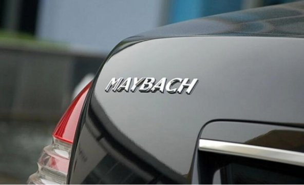 Mercedes Maybach S Class Kaput ve Bagaj Logosu - 4