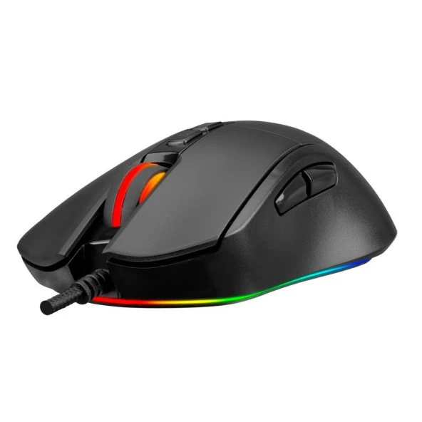 Rampage BYGAME-M1 Full RGB Işıklı 10000dpi 7 Tuşlu Profesyonel Gaming Oyuncu Mouse