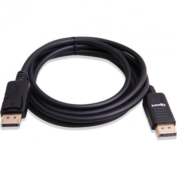 QPort Q-DP01 Display Port 1.8 Metre Kablo (Versiyon 1.2)