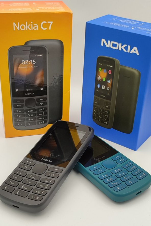 C7-00 Siyah Kamerasız Nano Sim Tuşlu Cep Telefonu - 3