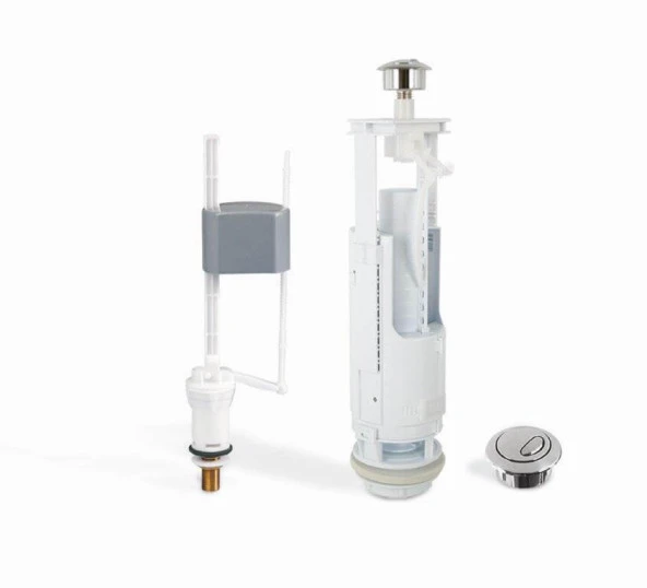 Creavit Solo Rim-Off Kanalsız Duvara Dayalı Klozet Seti (4 Parça) - Resim 5