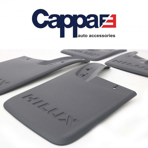CAPPAFE Hilux Paçalık Tozluk Set 2 Parça Bütün Modellere Uyumlu - 4