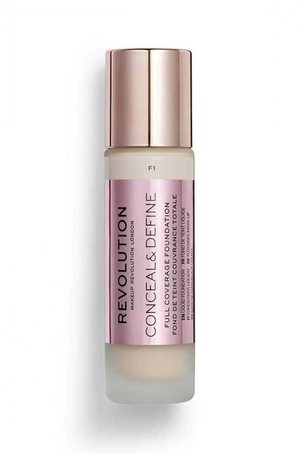 Revolution Conceal & Define Fondöten F1 - 5057566088893 - 1