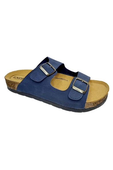 Ender 10101 Ortopedik Fashion Deri Erkek Terlik - 4