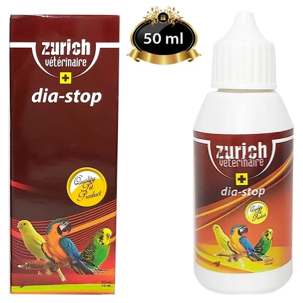 Zurich Veterinaire Kuş Dia-Stop 50 Ml