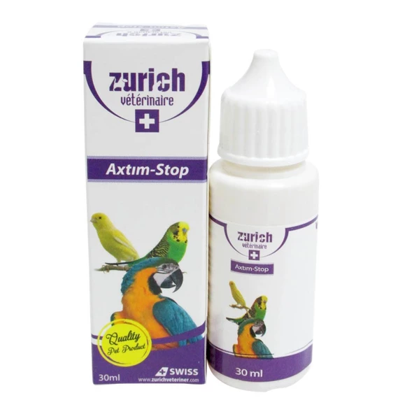 Zurich Veterinaire Axtimstop Kuş Vitamini 30ML