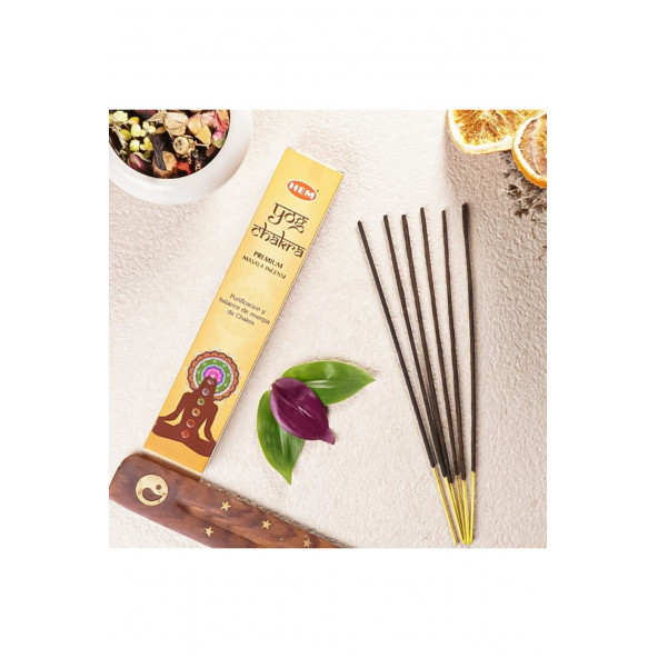 Hem Yog Chakra Premıum Masala Incense 15g