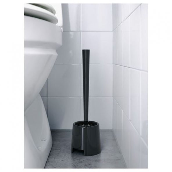 Tuvalet Fırçası IKEA 36,5 cm Siyah Renk MeridyenDukkan Banyo Gereçleri - 2