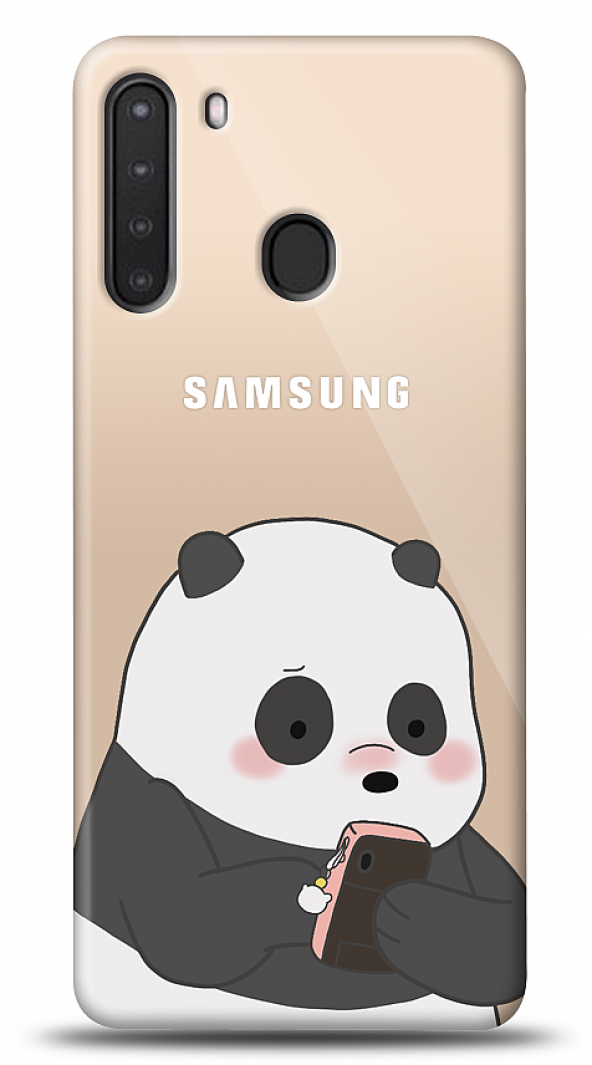 Samsung Galaxy A21 Confused Panda Kılıf