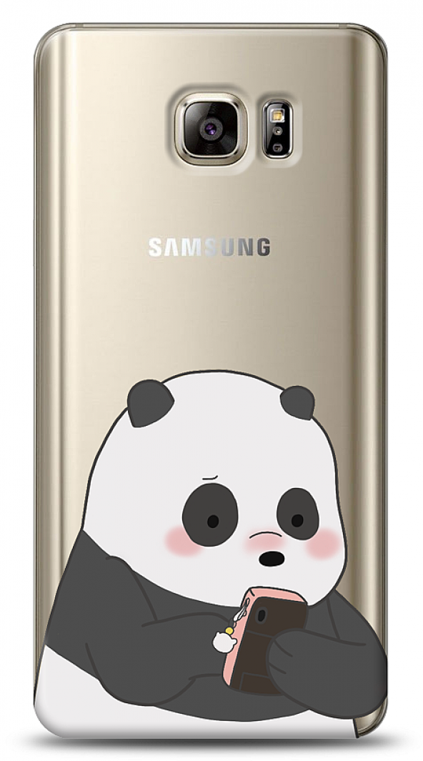 Samsung Galaxy Note 5 Confused Panda Kılıf