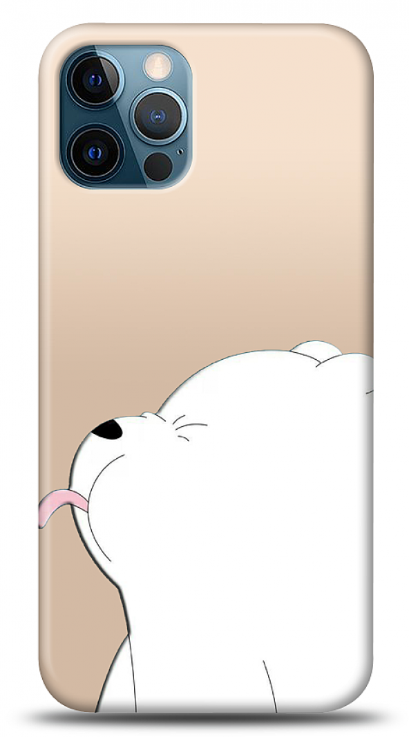 iPhone 12 / iPhone 12 Pro 6.1 inç Tongue Out Bear Kılıf