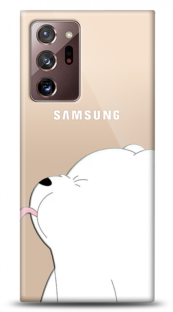 Samsung Galaxy Note 20 Ultra Tongue Out Bear Kılıf