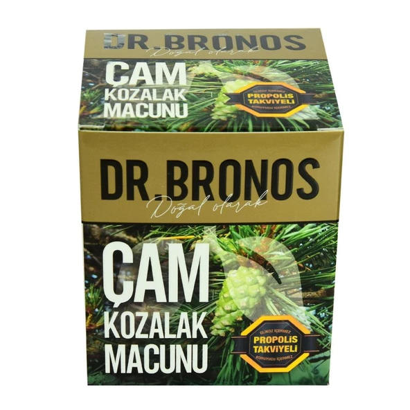 Dr.Bronos Çam Kozalak Macunu Doğal Saf Propolis Takviyeli 240GR