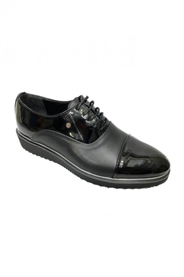 Tamboga 603-21 Rugan Deri Trend Erkek Ayakkabı