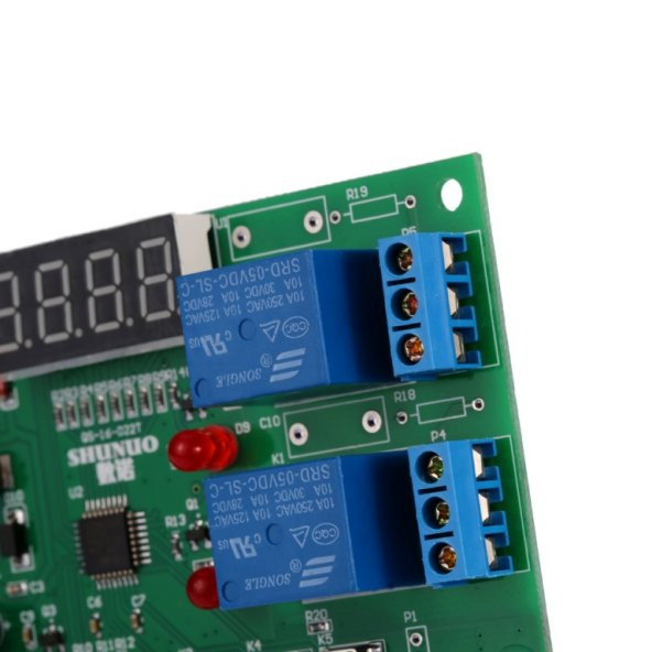 DC 5V-24V Dijital Akıllı Sıcaklık ve Nem Kontrol Termostat Modülü - 3