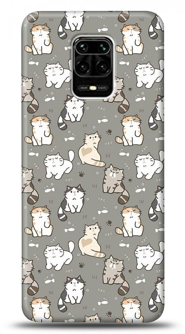 Xiaomi Redmi Note 9S Sweety Cats Kılıf