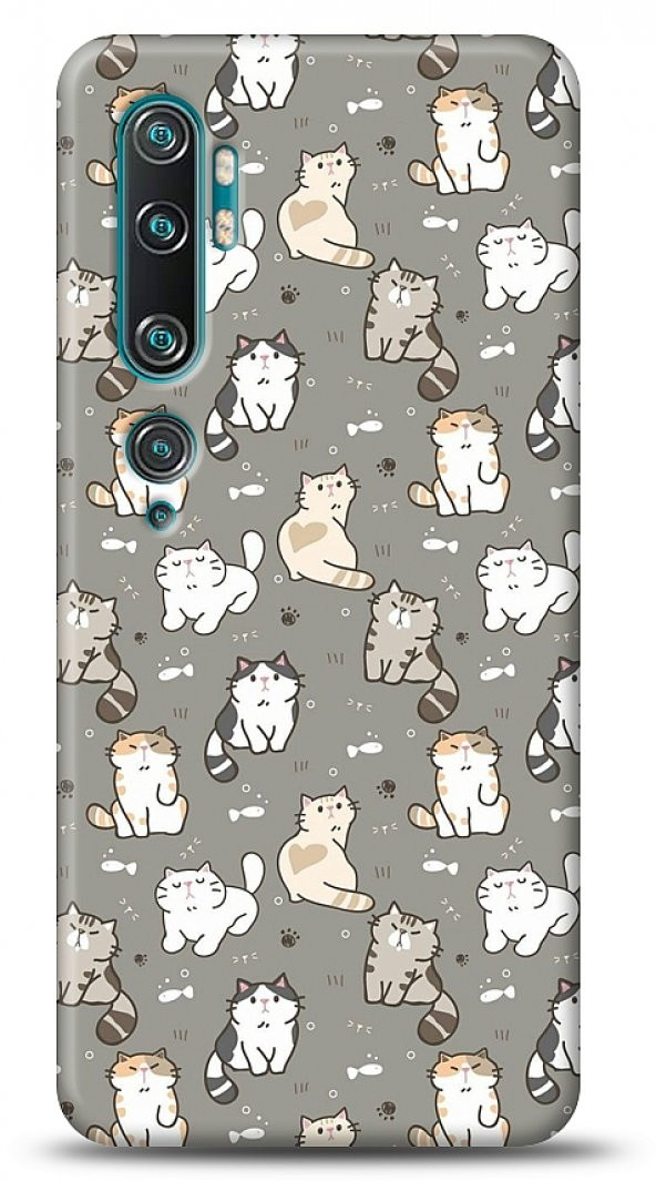 Xiaomi Mi Note 10 Sweety Cats Kılıf