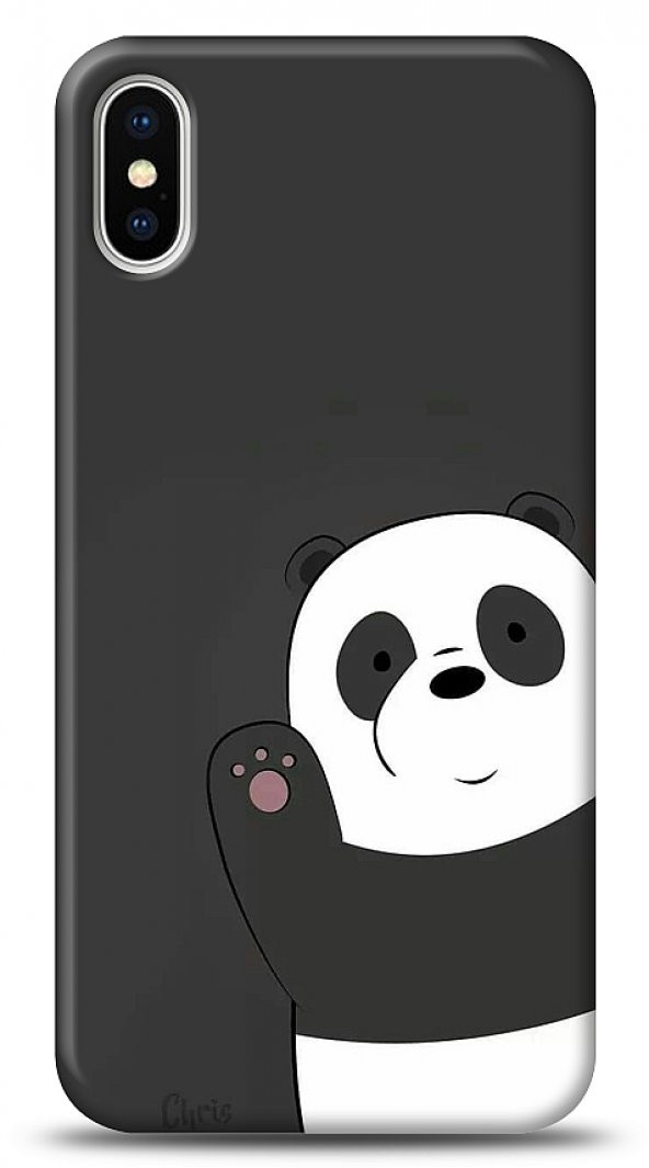 iPhone X Hi Panda Kılıf