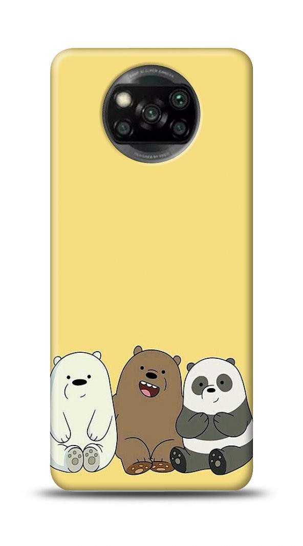 Xiaomi Poco X3 Bears Kılıf