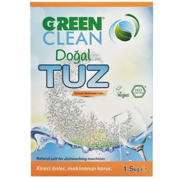 U Green Clean Bulaşık Makinesi Tuzu 1500 gr