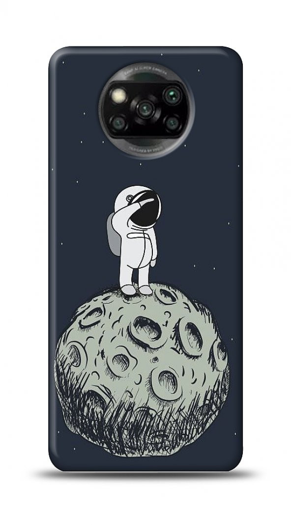 Xiaomi Poco X3 Astronot Kılıf