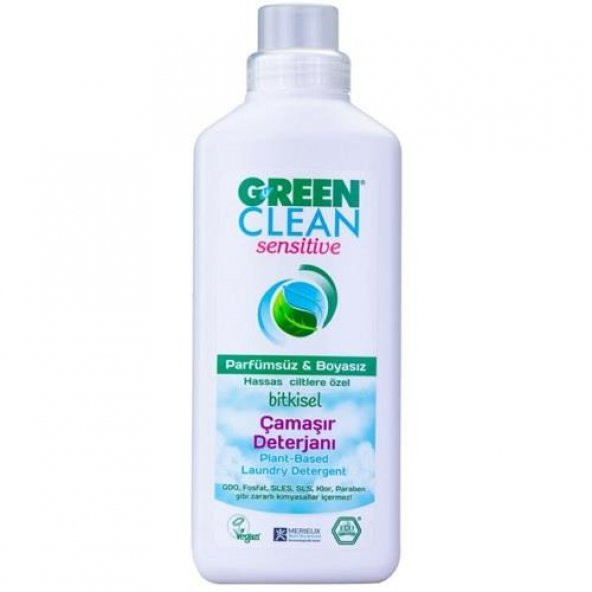 U Green Clean Sensitive Kokusuz Çamaşır Deterjanı 1 L