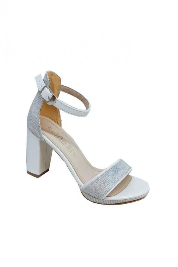 Selfie 4603 Simli Trend Fashion Kadın Sandalet - 1