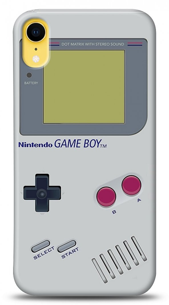 iPhone XR GameBoy Kılıf - 1