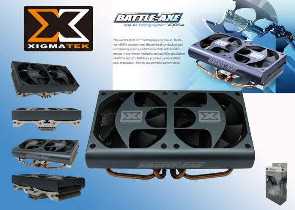 Xigmatek VD964 Battle-Axe Ekran Kartı Fanı
