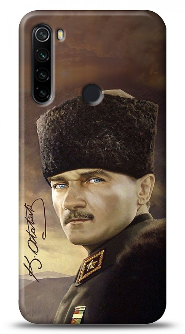 Xiaomi Redmi Note 8 Asker Atatürk Kılıf