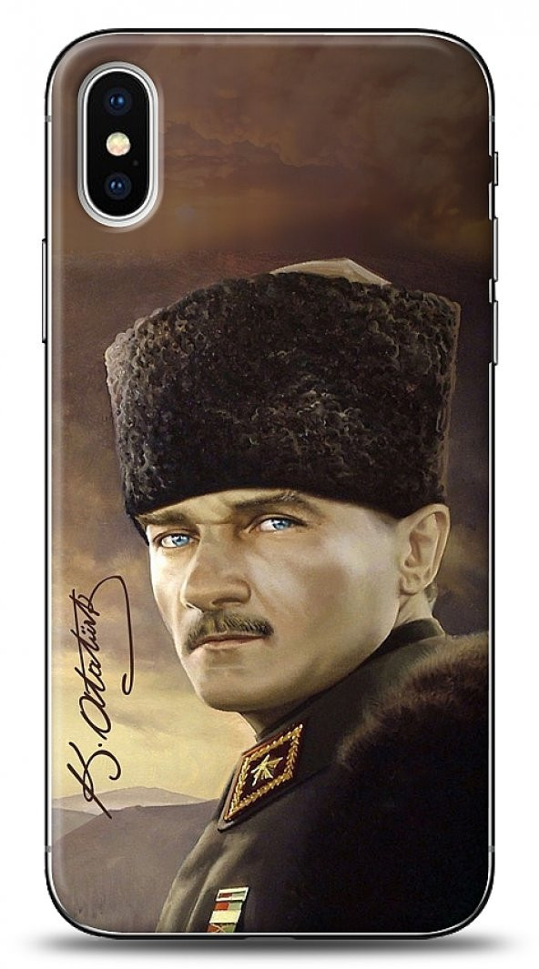 iPhone X Asker Atatürk Kılıf