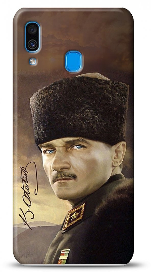 Samsung Galaxy A30 Asker Atatürk Kılıf
