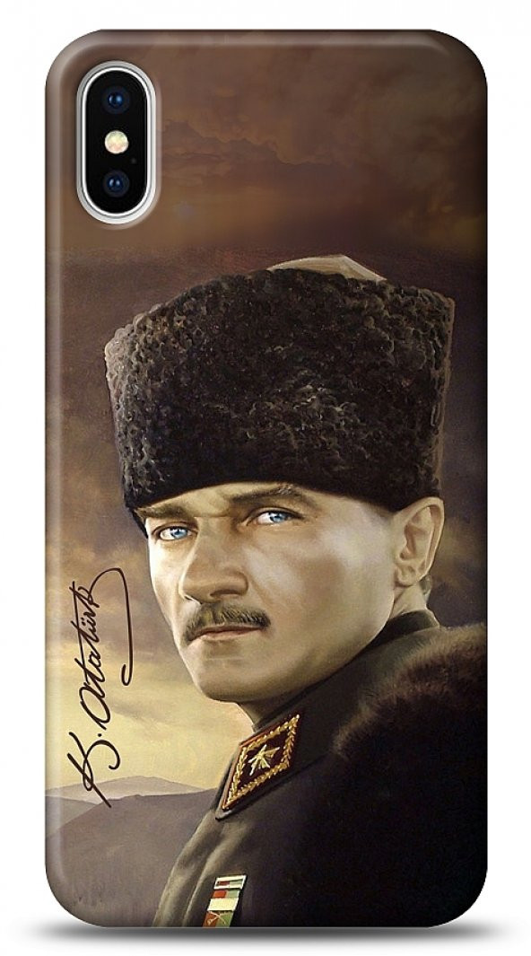 iPhone XS Asker Atatürk Kılıf