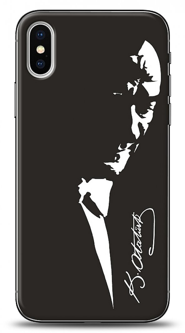 iPhone X Atatürk Silüet Kılıf